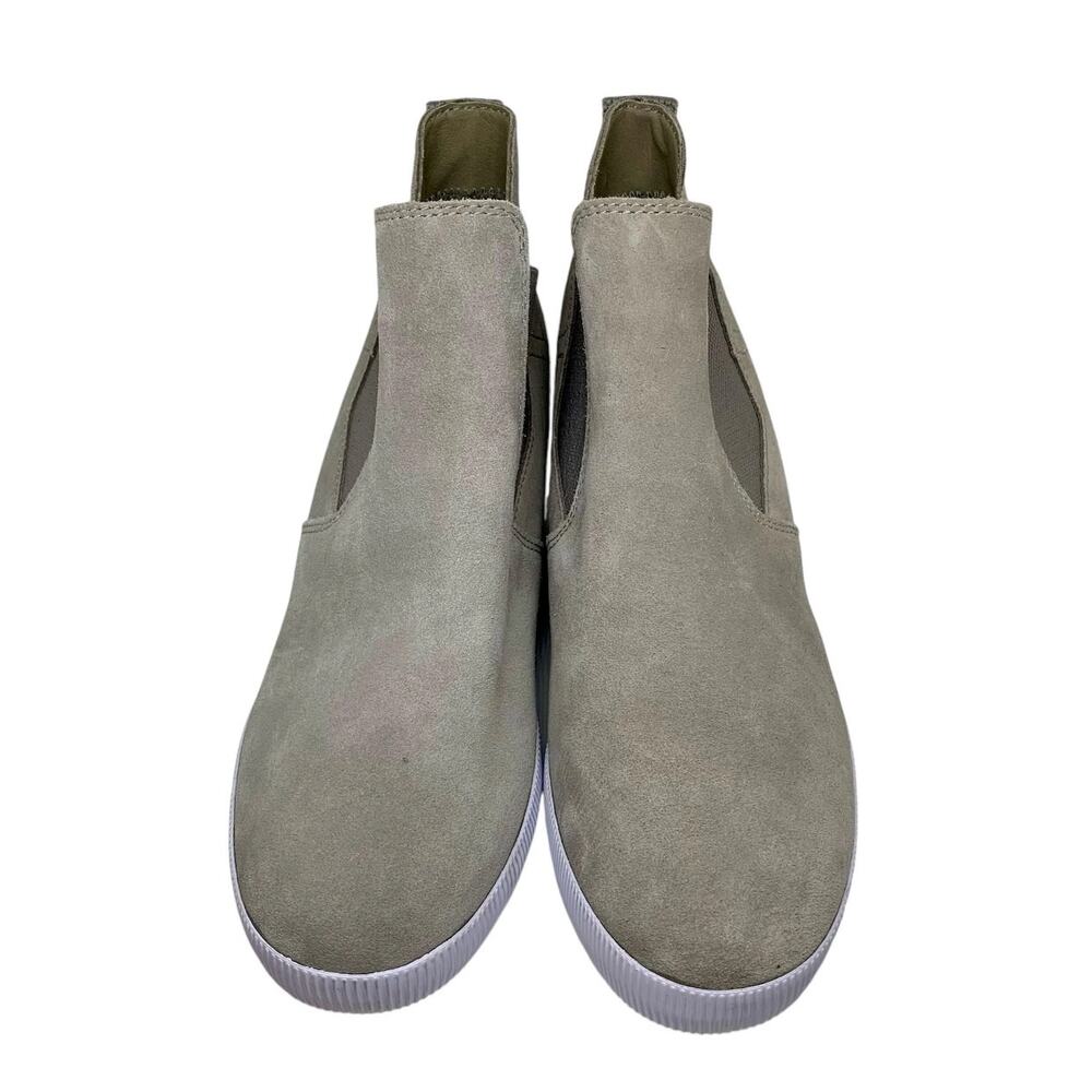 Sorel Grey Suede Out N About Wedge Boots Size 8 1/2 - Picture 2 of 5